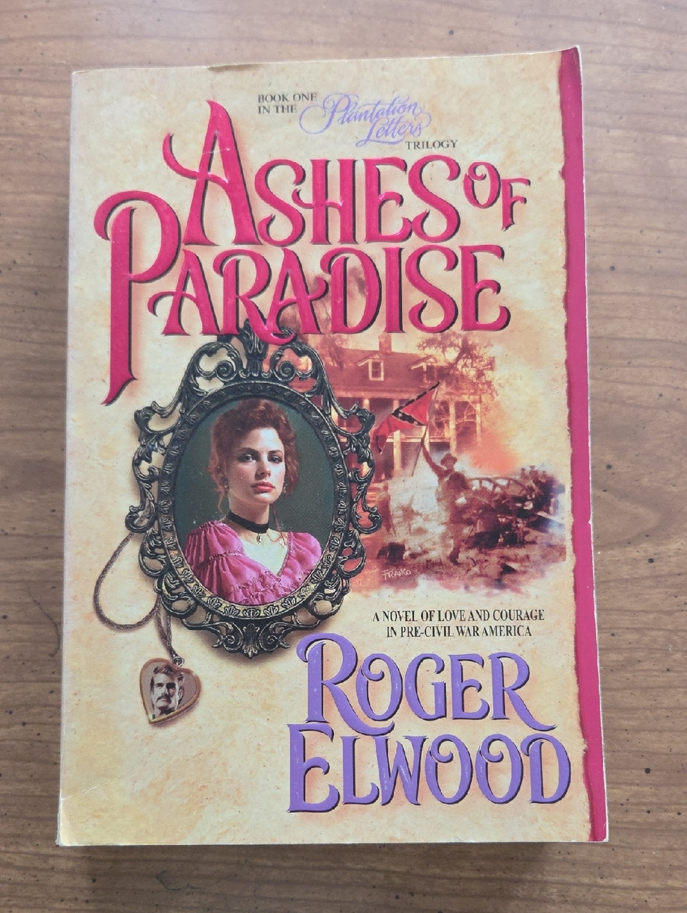 Roger Elwood Ashes of Paradise Paperback - Used Book